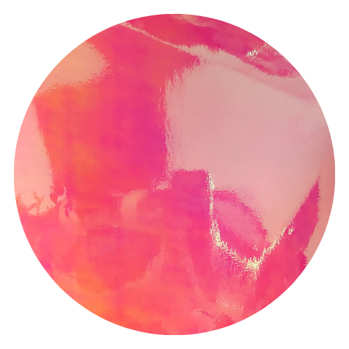 Sew HungryHippie Vinyl Transparent 12g Hot Pink Glitter